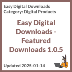 Easy Digital Downloads - Featured Downloads