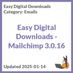 Easy Digital Downloads - Mailchimp