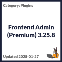 Frontend Admin (Premium)