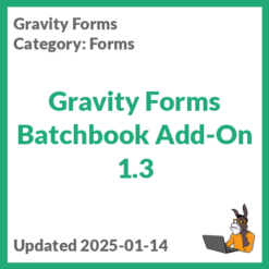 Gravity Forms Batchbook Add-On