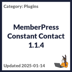 MemberPress Constant Contact
