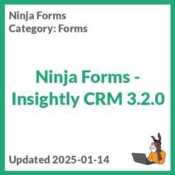 Ninja Forms - Insightly CRM