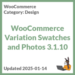 WooCommerce Variation Swatches and Photos