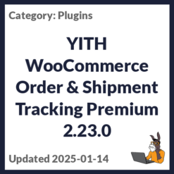 YITH WooCommerce Order & Shipment Tracking Premium