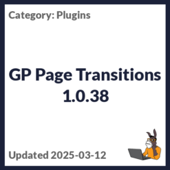 GP Page Transitions