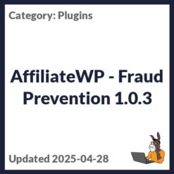 AffiliateWP - Fraud Prevention