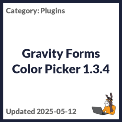 Gravity Forms Color Picker