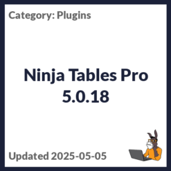 Ninja Tables Pro