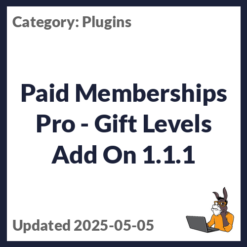 Paid Memberships Pro - Gift Levels Add On