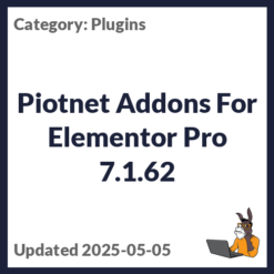 Piotnet Addons For Elementor Pro