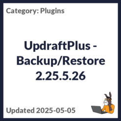 UpdraftPlus - Backup/Restore