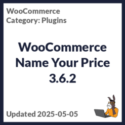 WooCommerce Name Your Price