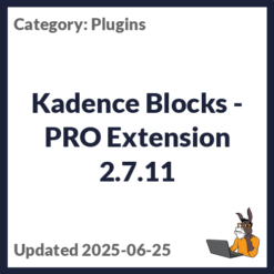 Kadence Blocks - PRO Extension