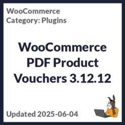 WooCommerce PDF Product Vouchers