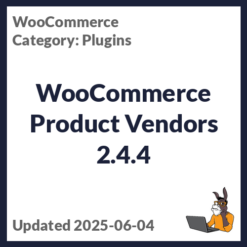 WooCommerce Product Vendors