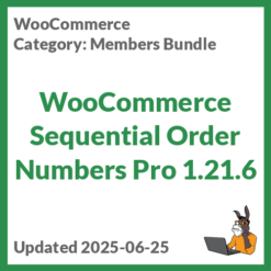 WooCommerce Sequential Order Numbers Pro