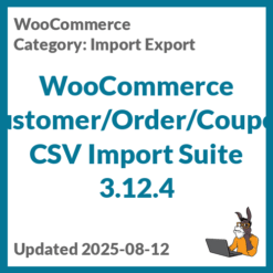 WooCommerce Customer/Order/Coupon CSV Import Suite