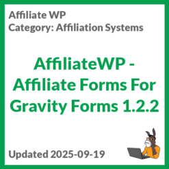 AffiliateWP - Affiliate Forms For Gravity Forms