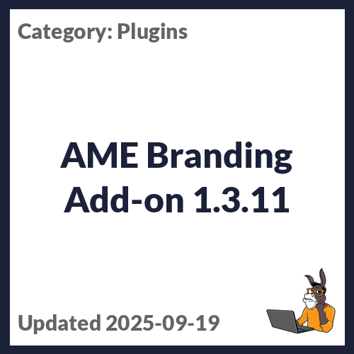 AME Branding Add-on