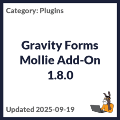 Gravity Forms Mollie Add-On