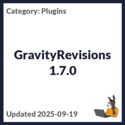 GravityRevisions