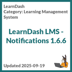 LearnDash LMS - Notifications