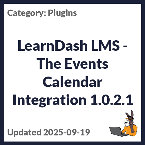 LearnDash LMS - The Events Calendar Integration