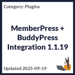 MemberPress + BuddyPress Integration