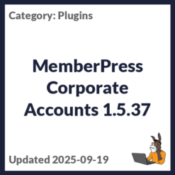 MemberPress Corporate Accounts