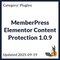 MemberPress Elementor Content Protection