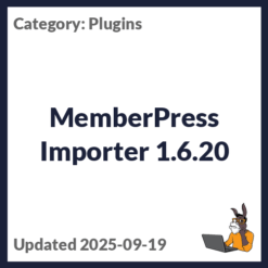 MemberPress Importer