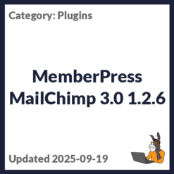 MemberPress MailChimp 3.0