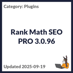Rank Math SEO PRO
