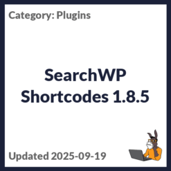 SearchWP Shortcodes