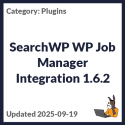 SearchWP WP Job Manager Integration