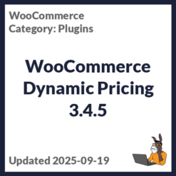 WooCommerce Dynamic Pricing