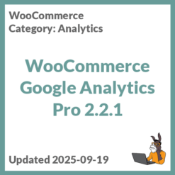 WooCommerce Google Analytics Pro