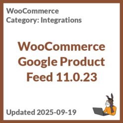 WooCommerce Google Product Feed