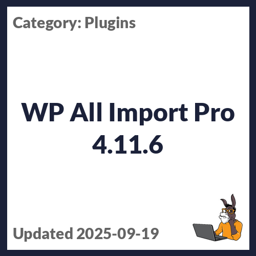WP All Import Pro