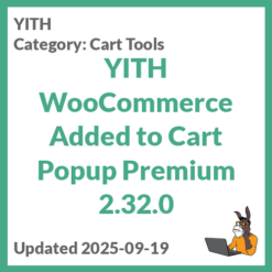 YITH WooCommerce Added to Cart Popup Premium
