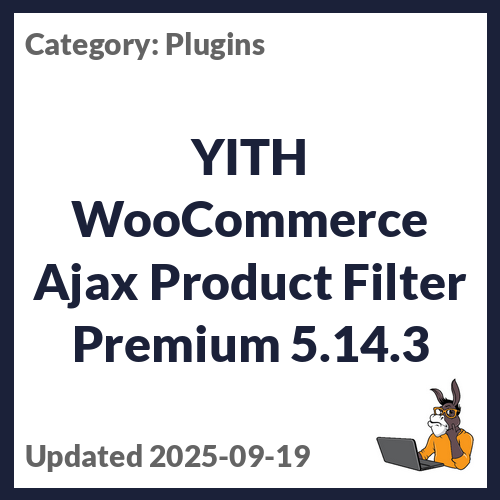 YITH WooCommerce Ajax Product Filter Premium