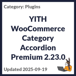 YITH WooCommerce Category Accordion Premium