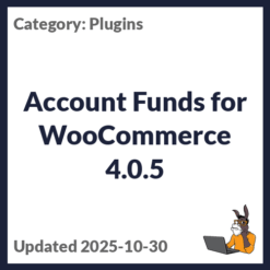 Account Funds for WooCommerce