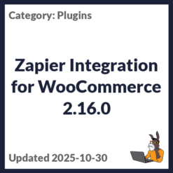 Zapier Integration for WooCommerce