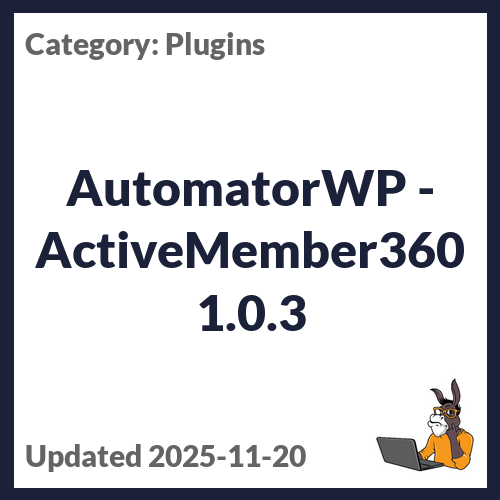 AutomatorWP - ActiveMember360