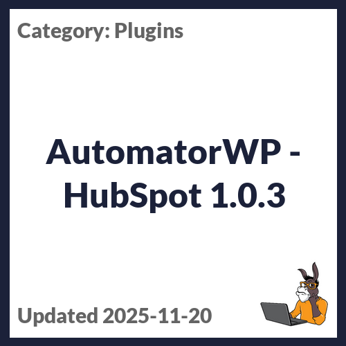 AutomatorWP - HubSpot