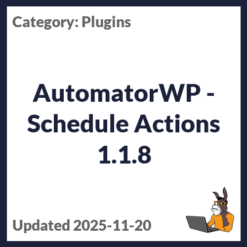 AutomatorWP - Schedule Actions