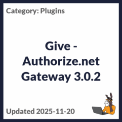 Give - Authorize.net Gateway