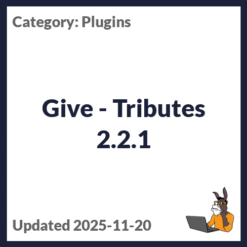 Give - Tributes