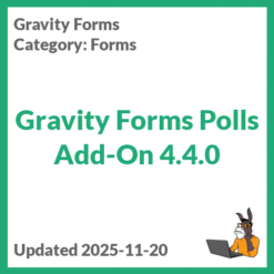Gravity Forms Polls Add-On